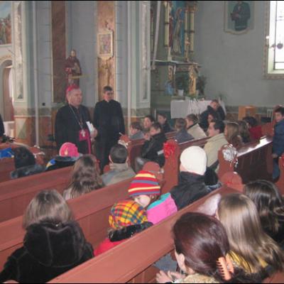 Vizită pastorală în Parohia Gura Humorului
