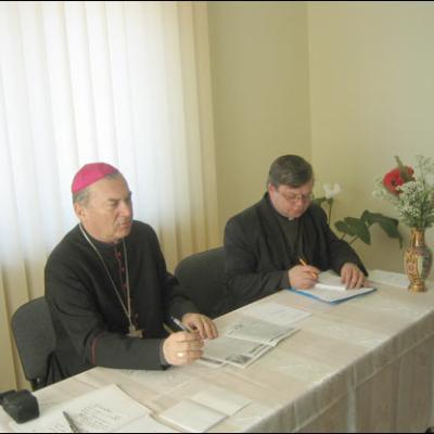 Şedinţe decanale în dieceză