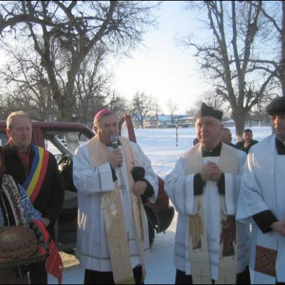 Vizită pastorală în Parohia Gherăeşti