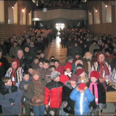 Vizită pastorală în Parohia Gherăeşti