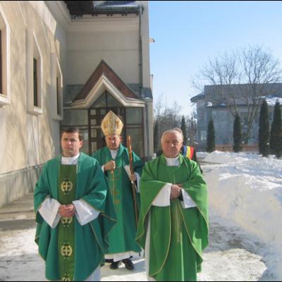 Vizită pastorală în Parohia Gherăeşti