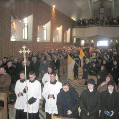 Vizită pastorală în Parohia Gherăeşti