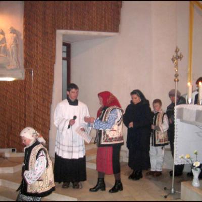 Vizită pastorală în Parohia Gherăeşti