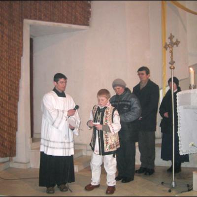 Vizită pastorală în Parohia Gherăeşti