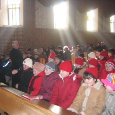 Vizită pastorală în Parohia Gherăeşti