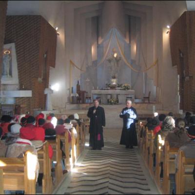 Vizită pastorală în Parohia Gherăeşti
