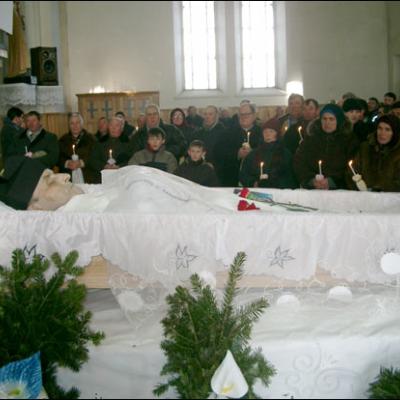 Înmormântarea pr. Francisc Gârleanu