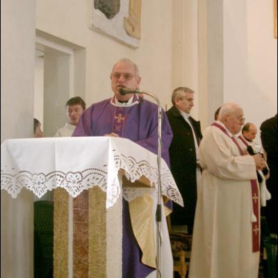 Înmormântarea pr. Francisc Gârleanu