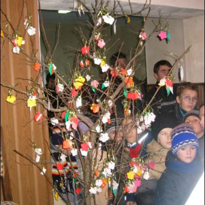 Vizită pastorală în Parohia Galbeni