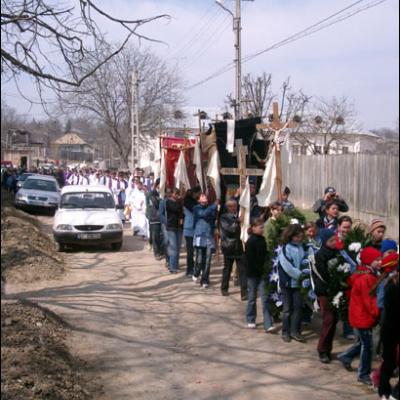 Horgeşti: Înmormântarea pr. Anton Iştoc
