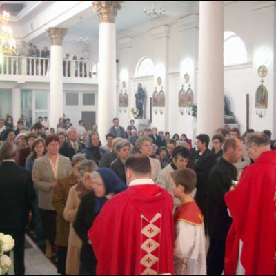Vizită pastorală în Parohia Galaţi