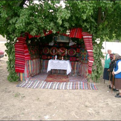 Hram în Parohia Horleşti