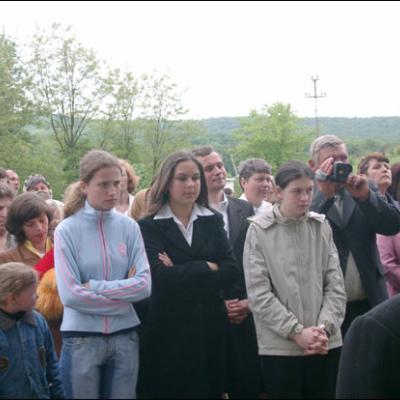 Hram în Parohia Horleşti