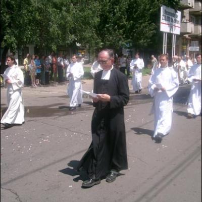 Iaşi: Liturghie şi procesiune euharistică
