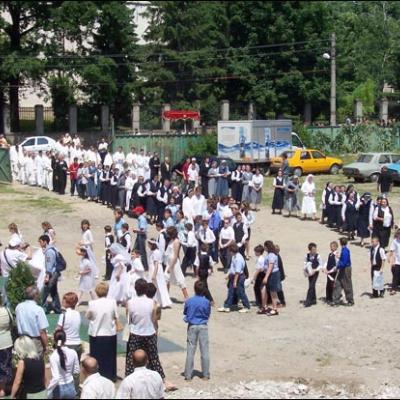 Iaşi: Liturghie şi procesiune euharistică