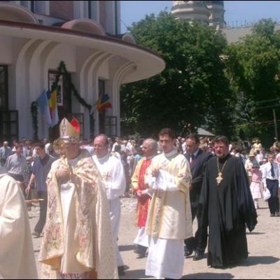 Iaşi: Liturghie şi procesiune euharistică