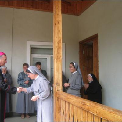 Vizită pastorală în Parohia Hălăuceşti