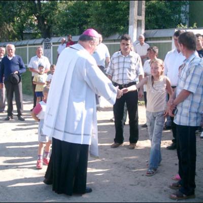 Vizită pastorală în Parohia Horgeşti