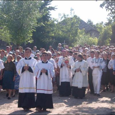 Vizită pastorală în Parohia Horgeşti