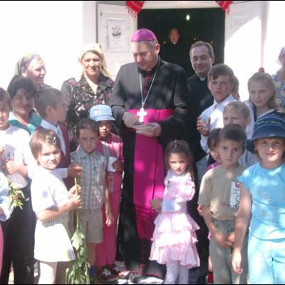 Vizită pastorală în Parohia Horgeşti