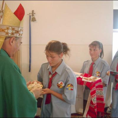Vizită pastorală în Parohia Horgeşti
