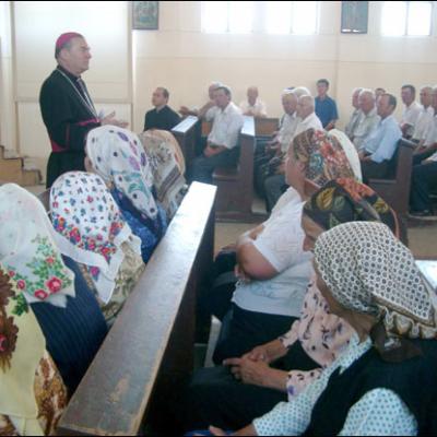 Vizită pastorală în Parohia Horgeşti