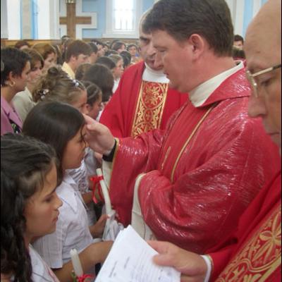 Administrarea Mirului în Parohia Tămăşeni