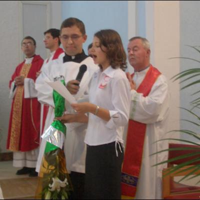 Administrarea Mirului în Parohia Tămăşeni