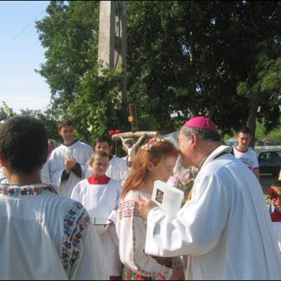 Vizită pastorală în Parohia Horleşti