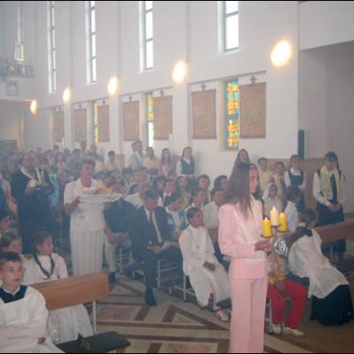 Târgu Frumos: Sfinţirea bisericii