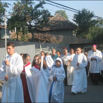 Vizită pastorală în Parohia Huşi-Corni