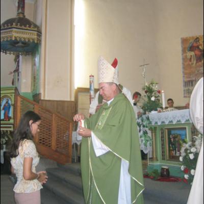 Vizită pastorală în Parohia Huşi-Corni