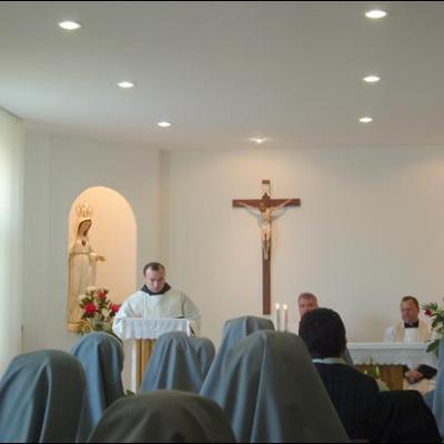 Valea Mare: Profesiune perpetua şi binecuvântare de casă
