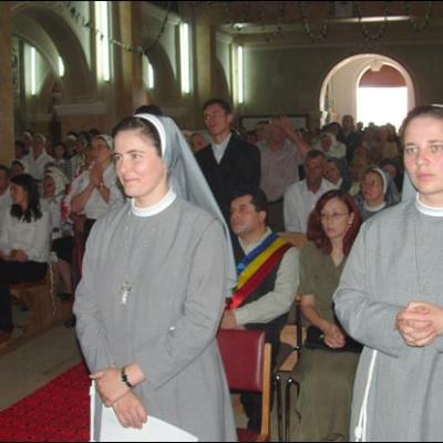 Valea Mare: Profesiune perpetua şi binecuvântare de casă