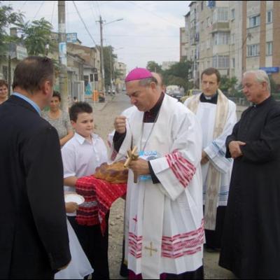 Vizită pastorală în Parohia Huşi "Sf. Anton"