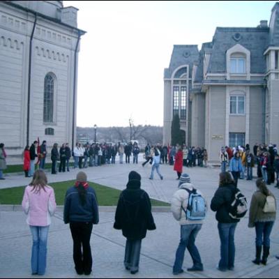 Iaşi: Împărţirea Luminii păcii de la Betleem