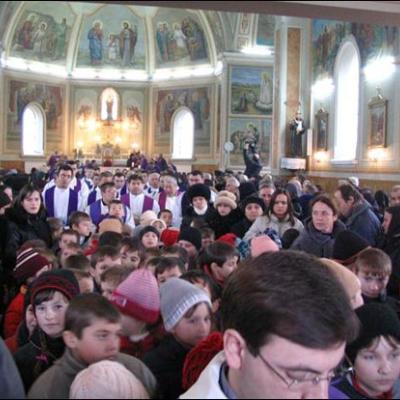 Buruieneşti: Înmormântarea părintelui Petru Ciocan