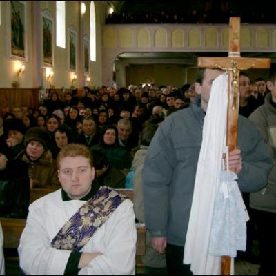 9 ianuarie 2006: Valea Seacă: Ultimul drum al părintelui Mihai Diac