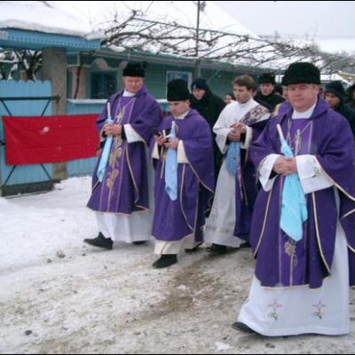 9 ianuarie 2006: Valea Seacă: Ultimul drum al părintelui Mihai Diac