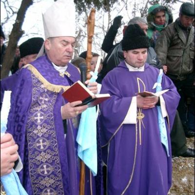 9 ianuarie 2006: Valea Seacă: Ultimul drum al părintelui Mihai Diac