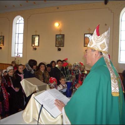 14-15 ianuarie 2006: Vizită pastorală în Parohia Lespezi