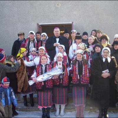 14-15 ianuarie 2006: Vizită pastorală în Parohia Lespezi