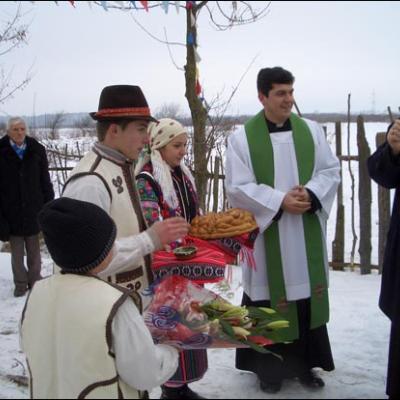 14-15 ianuarie 2006: Vizită pastorală în Parohia Lespezi