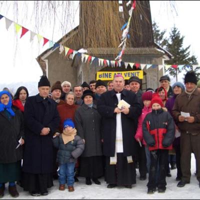 14-15 ianuarie 2006: Vizită pastorală în Parohia Lespezi