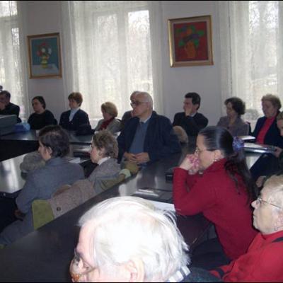 20 ianuarie 2006: Lansare de carte la Bucureşti