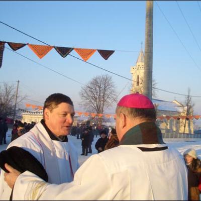 28-29 ianuarie 2006: Vizită pastorală în Parohia Luncaşi