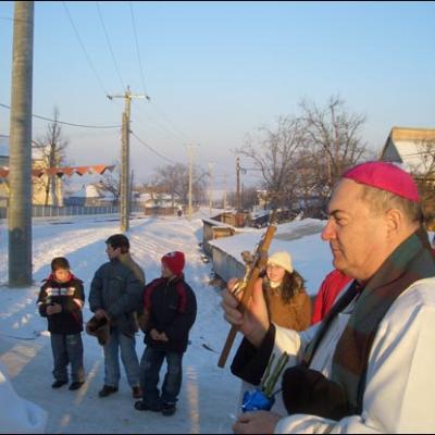 28-29 ianuarie 2006: Vizită pastorală în Parohia Luncaşi