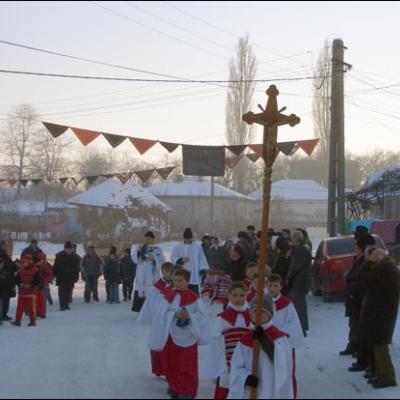 28-29 ianuarie 2006: Vizită pastorală în Parohia Luncaşi