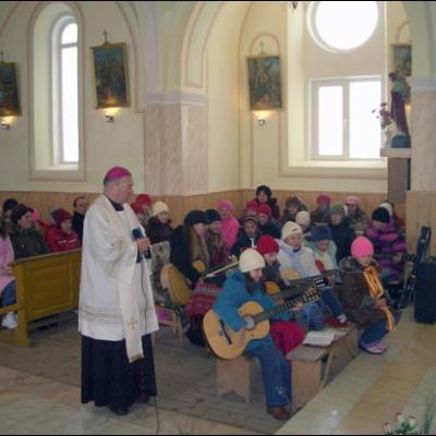 28-29 ianuarie 2006: Vizită pastorală în Parohia Luncaşi