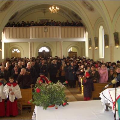 28-29 ianuarie 2006: Vizită pastorală în Parohia Luncaşi